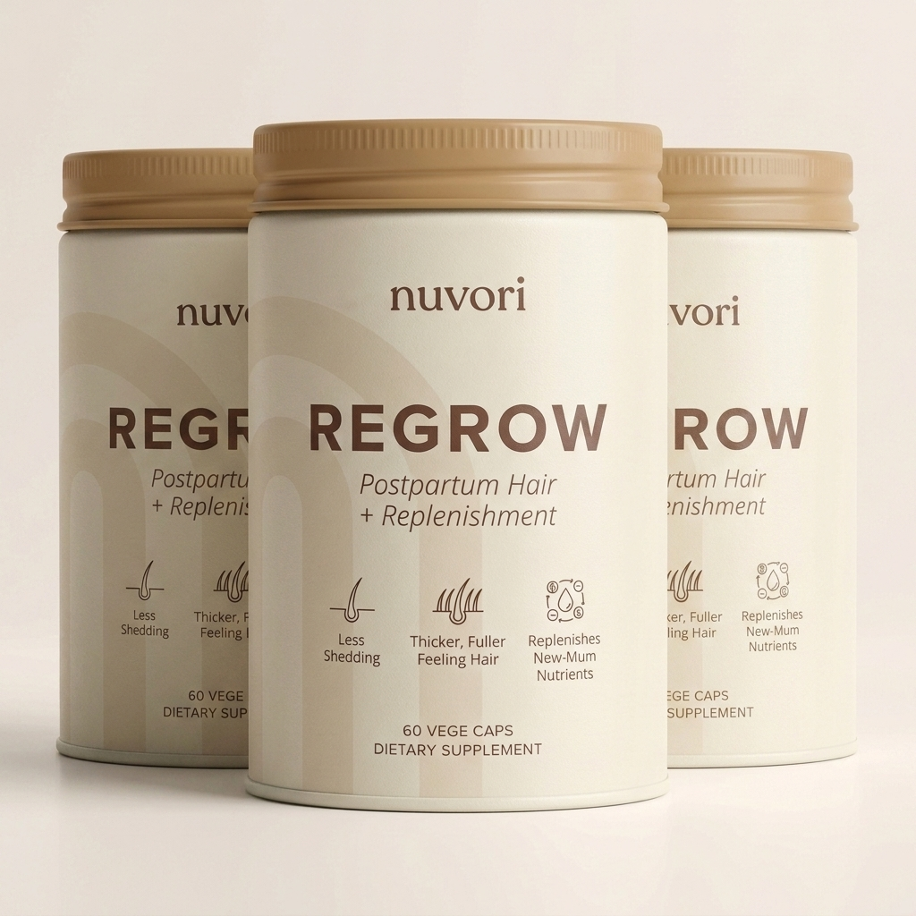 REGROW 3-jar bundle — full 12-week hair cycle